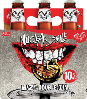 Flying Dog Nuclear Smile Hazy Double IPA In Bottles - 6-12 Fl. Oz. - Image 2