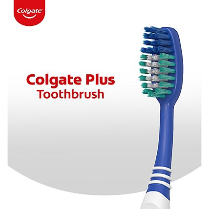Colgate Plus Manual Toothbrush Medium - Each - Image 2