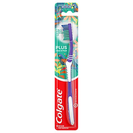 Colgate Plus Manual Toothbrush Medium - Each - Image 1