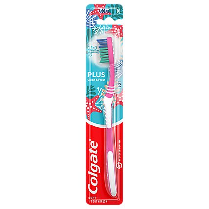 Colgate Plus Manual Toothbrush Soft - Each - Image 1