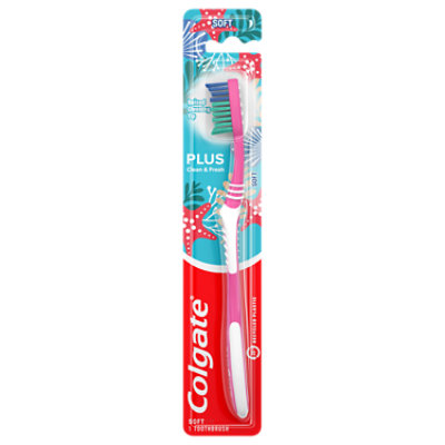 Colgate Plus Manual Toothbrush Soft - Each