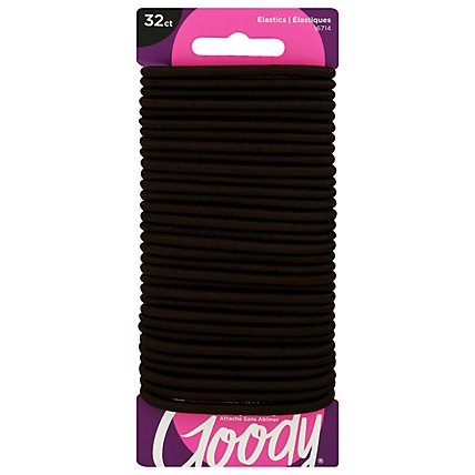 Goody Brown Ouchless Elastics - 32 Count - Image 3