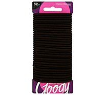Goody Brown Ouchless Elastics - 32 Count
