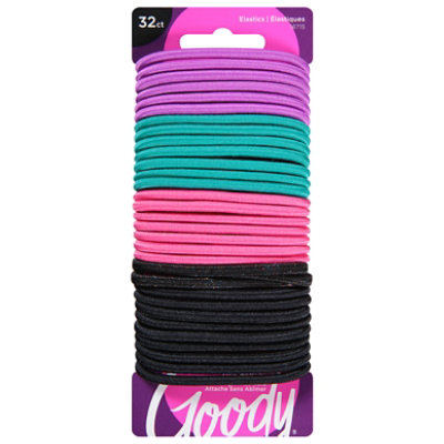 Goody Multi-Glitter Ouchless Elastics - 32 Count