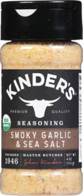 Kinders Organic Roasted Garlic Salt - Each - Image 2