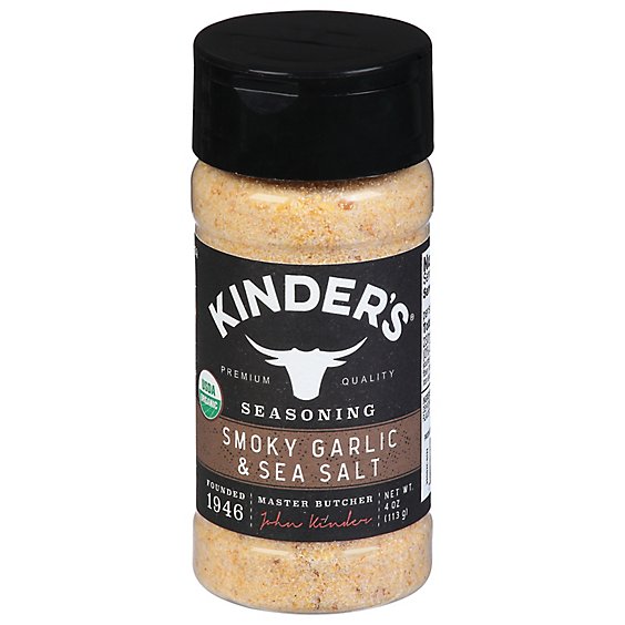 Kinders Organic Roasted Garlic Salt - Each