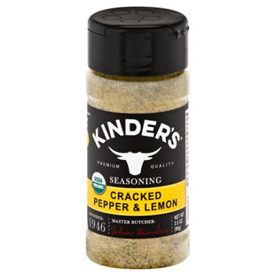 Kinders Organic Cracked Pepper And Lemon Seasoning - Each - Image 3