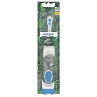 Spinbrush Jurassic World Kids Electric Battery Soft Toothbrush - 1 Count - Image 3