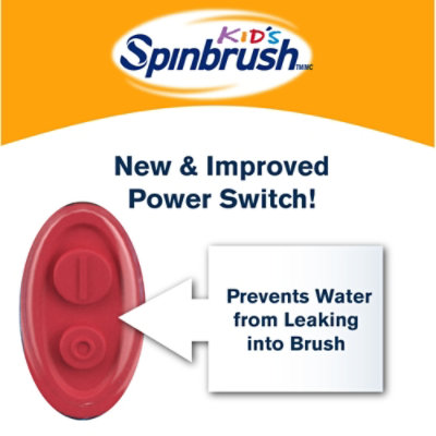 Spinbrush Jurassic World Kids Electric Battery Soft Toothbrush - 1 Count - Image 3