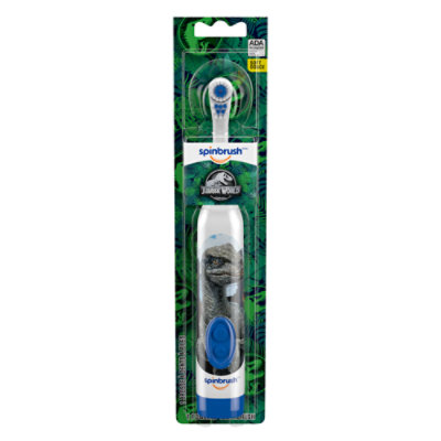 Spinbrush Jurassic World Kids Electric Battery Soft Toothbrush - Each