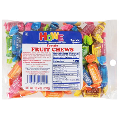 Howe Astd Tootsie Rolls - 10.5 Oz - Image 3