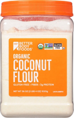 Betterbod Flour Coconut Org - 2.25 Lb - Image 2