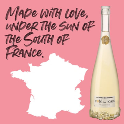 Gerard Bertrand Cote Des Roses Chardonnay Wine - 750 Ml - Image 3