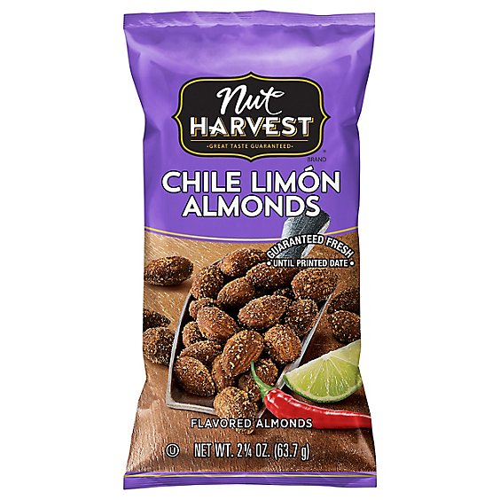 Nut Harvest Chili Limon Almonds - 2.25 Oz