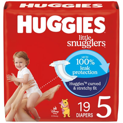 Huggies Little Snugglers Baby Diapers Size 5 - 19 Count