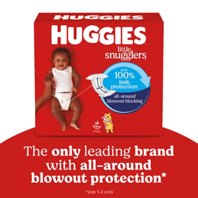 Huggies Little Snugglers Baby Diapers Size 5 (27+ lbs) - 19 Count - Image 2