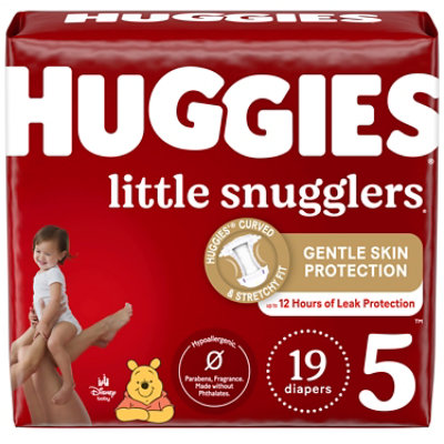 Huggies Little Snugglers Diapers Size 5 - 19 Count