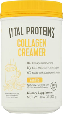 Vital Proteins Vanilla Collagen Creamer - 10.6 Oz. - Image 2