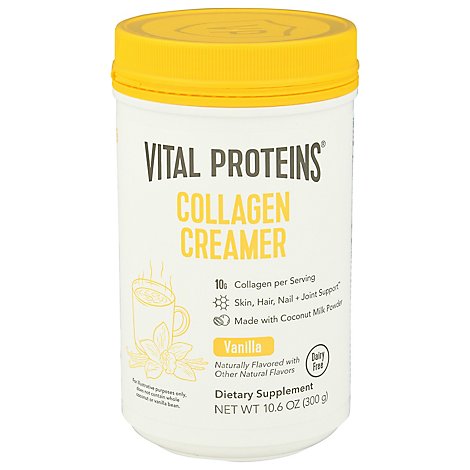 Vital Proteins Vanilla Collagen Creamer - 10.6 Oz.