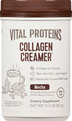 Vital Proteins Collagen Creamer Mocha Canister - 11.2 Oz - Image 2
