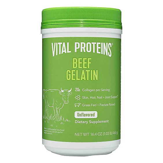 Vital Proteins Beef Gelatin - 16 Oz
