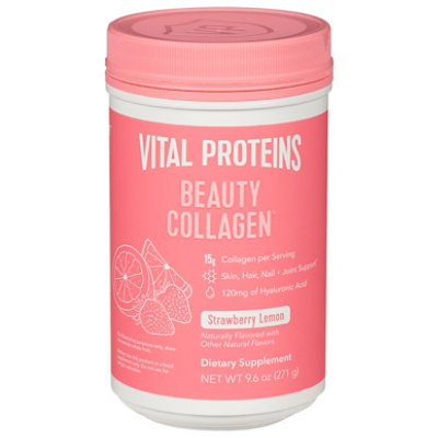 Collagen Beauty Water Strawberry Lemon - 11.5 Oz - Image 3