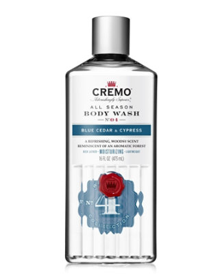 Cremo Blue Cedar & Cypress Body Wash - 16 oz