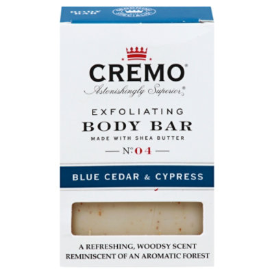 Cremo Blue Cedar & Cypress Body Bar - 6 Oz - Image 3