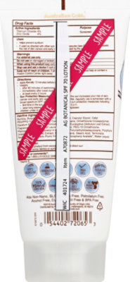 Australian Gold Botanical Spf 70 Lotion - 5 Fl. Oz. - Image 3