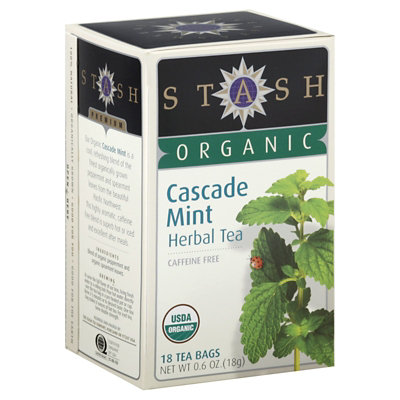 Stash Tea Tea Cascade Mint Org - 18 Count - Image 1