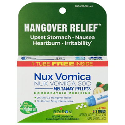 Boiron Nux Vomica 30c Bonus Care Pack - 3 Count - Image 3