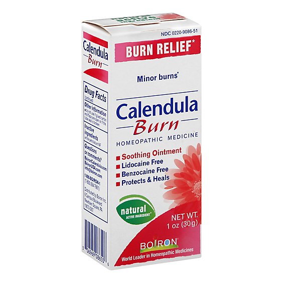 Boiron Calendula Burn Ointment - 1 Oz
