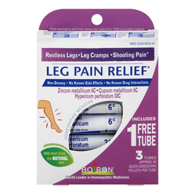 Boiron Leg Pain Relief Bonus Care Pack - 3 Count - Image 3