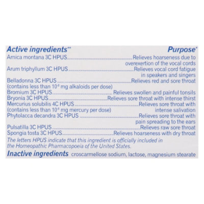 Boiron Throat Calm - 60 Count - Image 4