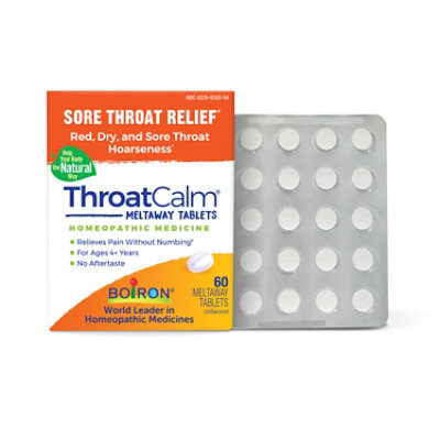 Boiron Throat Calm - 60 Count - Image 2