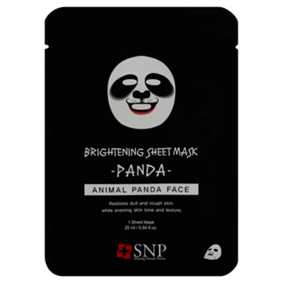 Snp Animal Panda Brightening Mask - .84 Fl. Oz. - Image 1