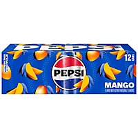 Pepsi Cola Soda Splash Of Mango - 12-12 Fl. Oz. - Image 3