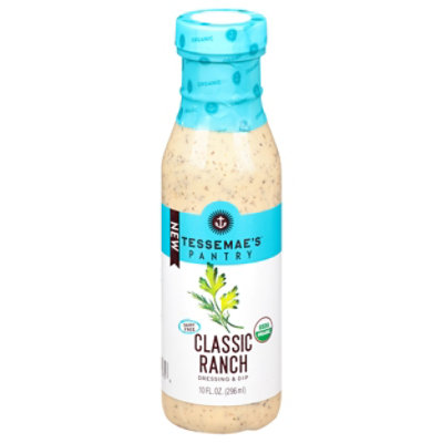 Tessemaes Organic Dressing & Marinade Dairy Free Classic Ranch - 10 Fl. Oz. - Image 3