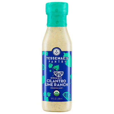 Tessemaes Organic Dressing & Marinade Dairy Free Cilantro Lime Ranch - 10 Fl. Oz. - Image 3