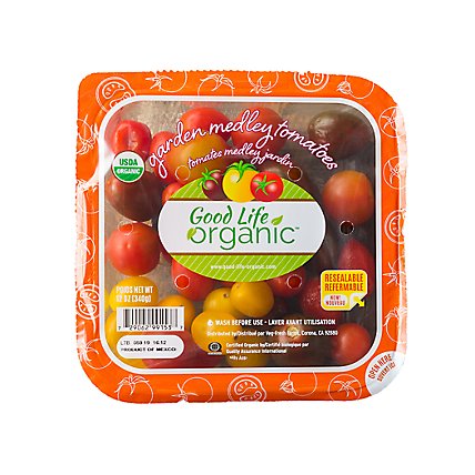 Tomatoes Garden Medley Organic - 12 Oz - Image 1