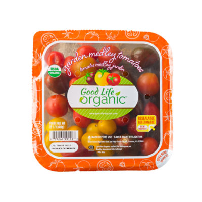 Tomatoes Garden Medley Organic - 12 Oz