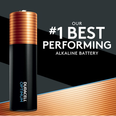 Duracell Optimum AAA Alkaline Batteries -  6 Count - Image 3