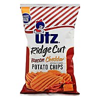 Utz 7.5 Ounce Ridge Cut Bacon Cheddar - 7.5 Oz - Image 3