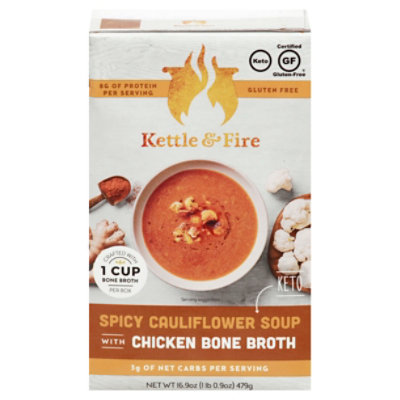 Kettle An Soup Cauliflower Spicy - 16.9 Oz - Image 2