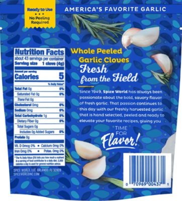 Garlic Peeled Bag 6oz - Each - Image 4