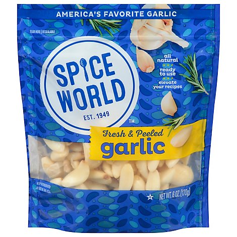 Garlic Peeled Bag 6oz - Each