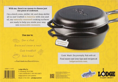 Lodge Cooker W/Lid Combo - Each - Image 4