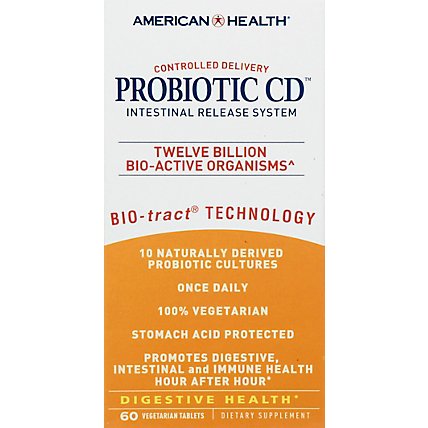 American Health Probiotic CD - 60 Count - Image 2