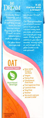 Dream Milk Oat Unsweetened - 32 Fl. Oz. - Image 8