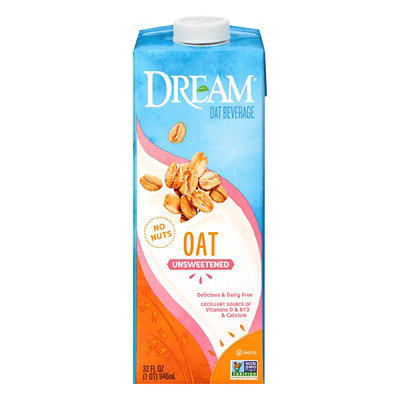 Dream Milk Oat Unsweetened - 32 Fl. Oz.
